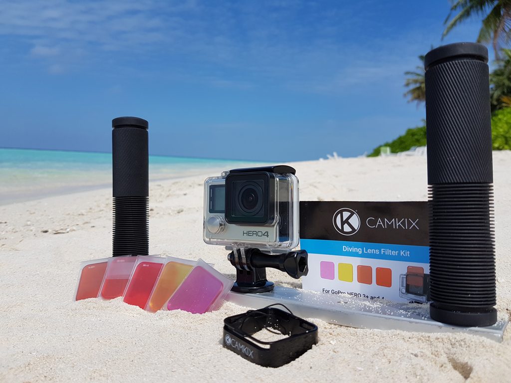 GoPro red filter Camkix diving lens kit Review
