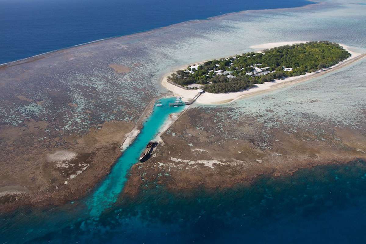 Heron Island aerial footage