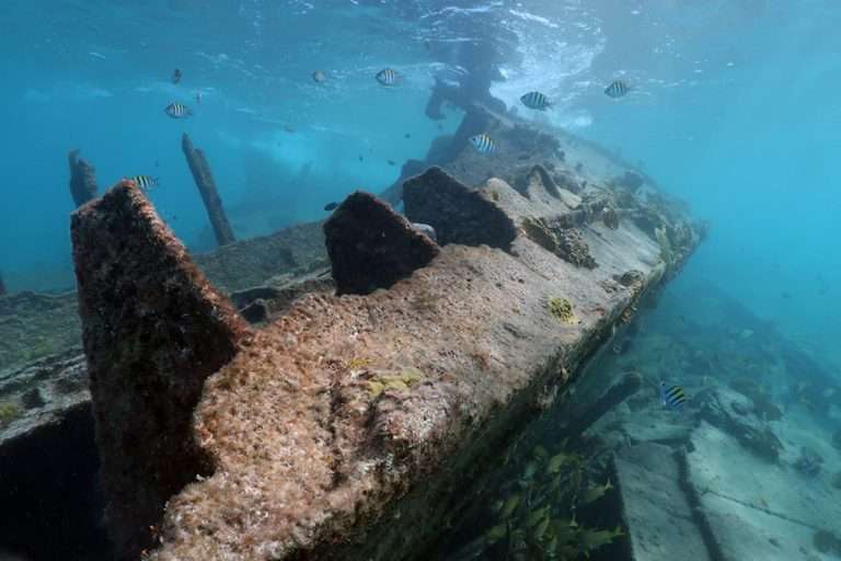 Shipwreck in Grand Cayman