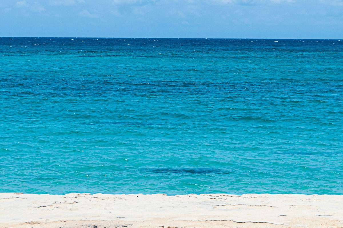 the sea at Runaway Bay - Jamaica