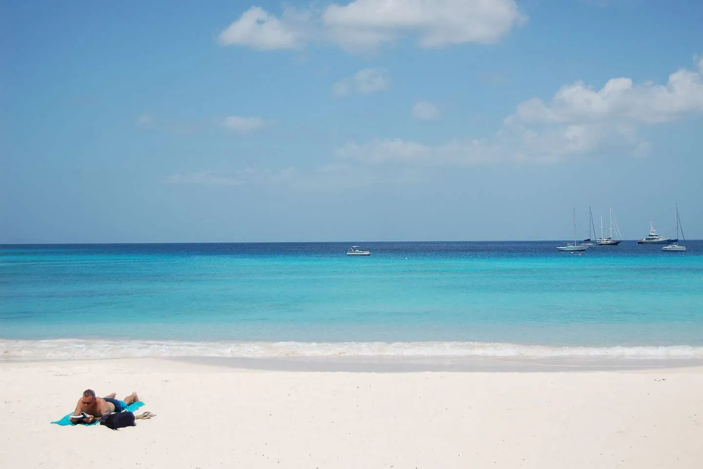 Carlise Bay beach 