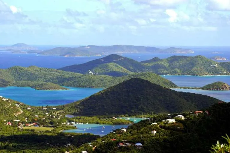 St. Thomas aerial picture