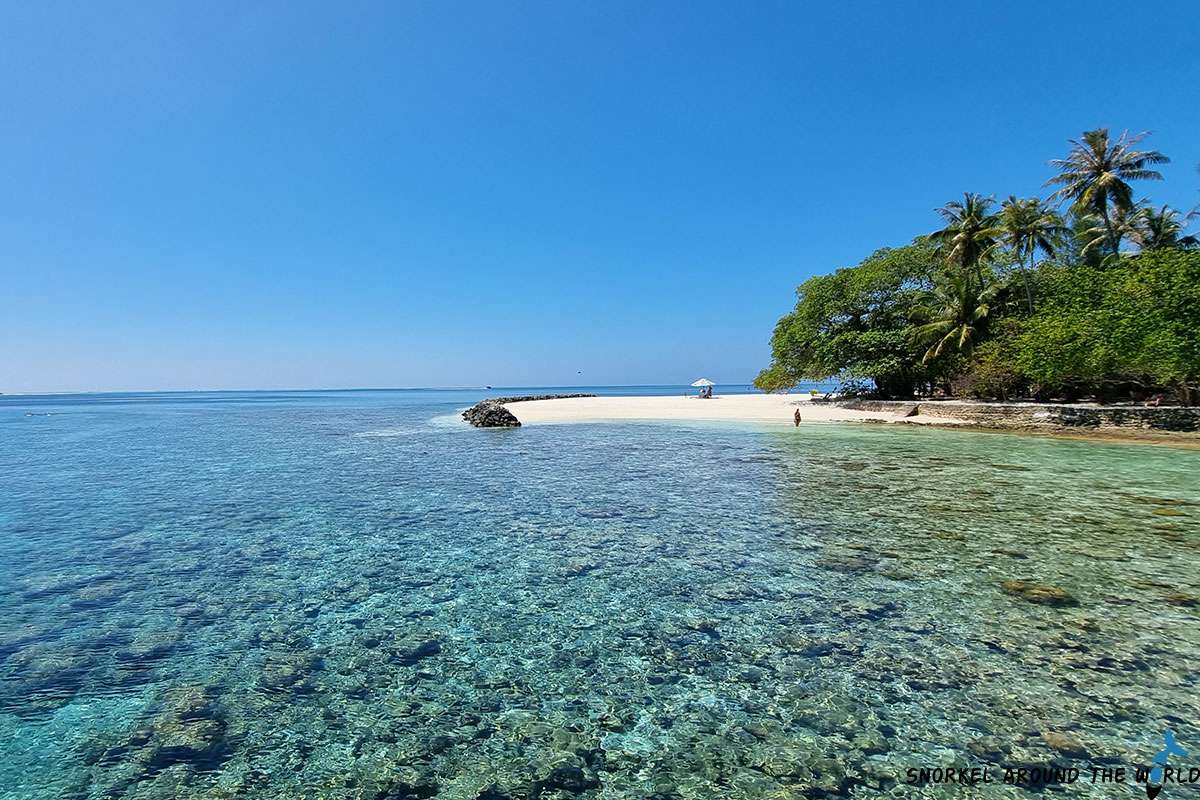Embudu Village Resort Maldives sandy beach