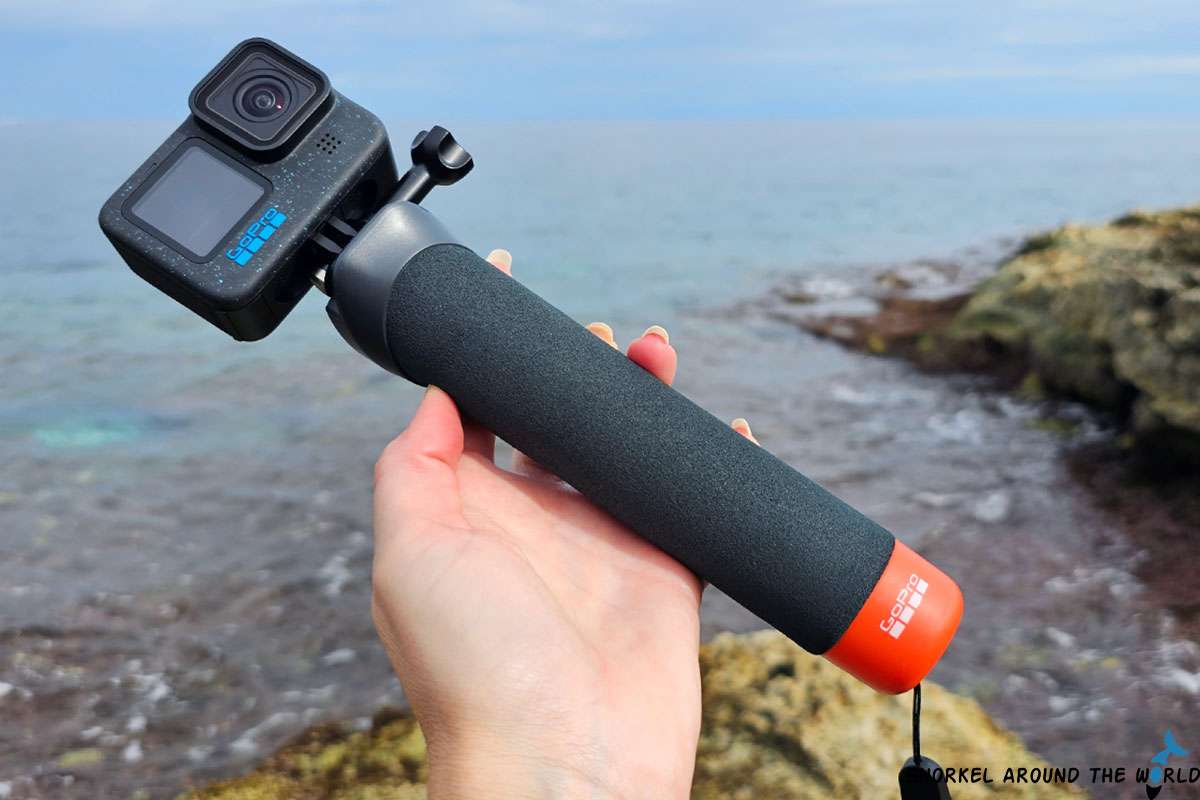 Floating camera grip - GoPro