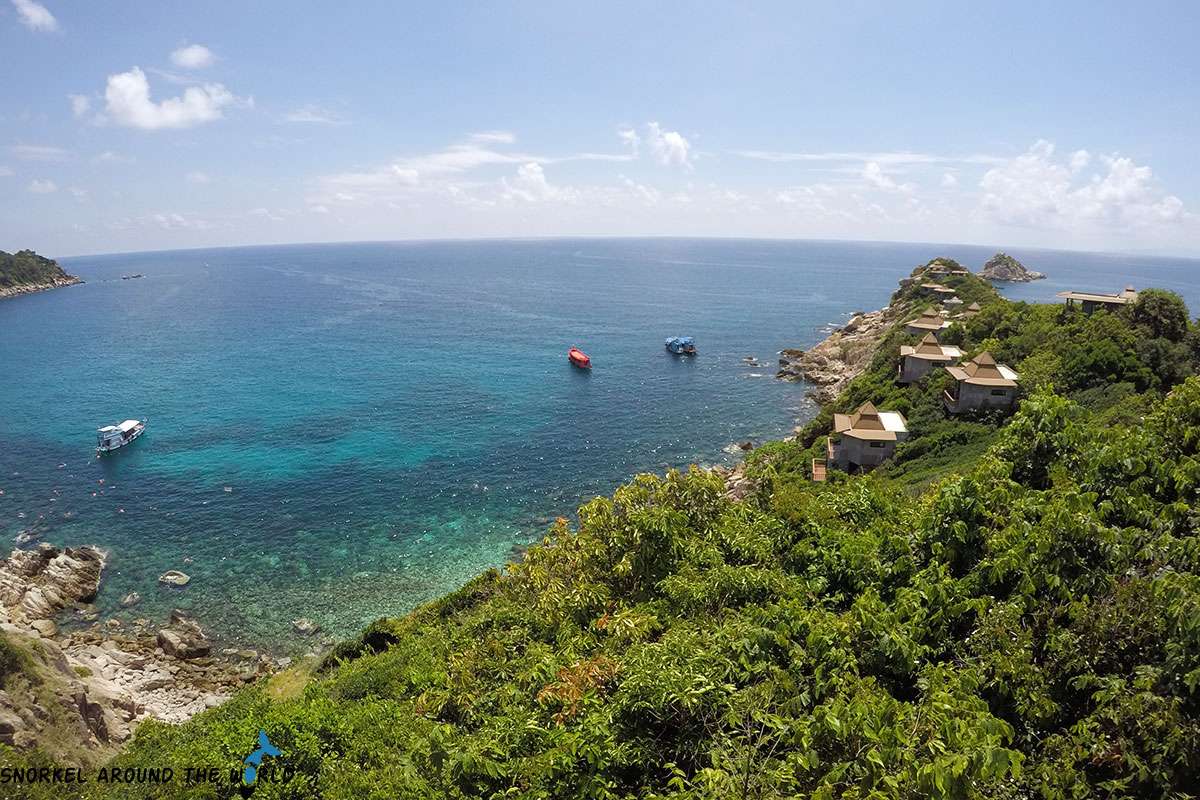 Koh Tao coastal view