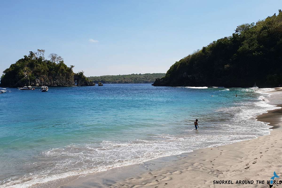 Beach in Nusa Penida Island