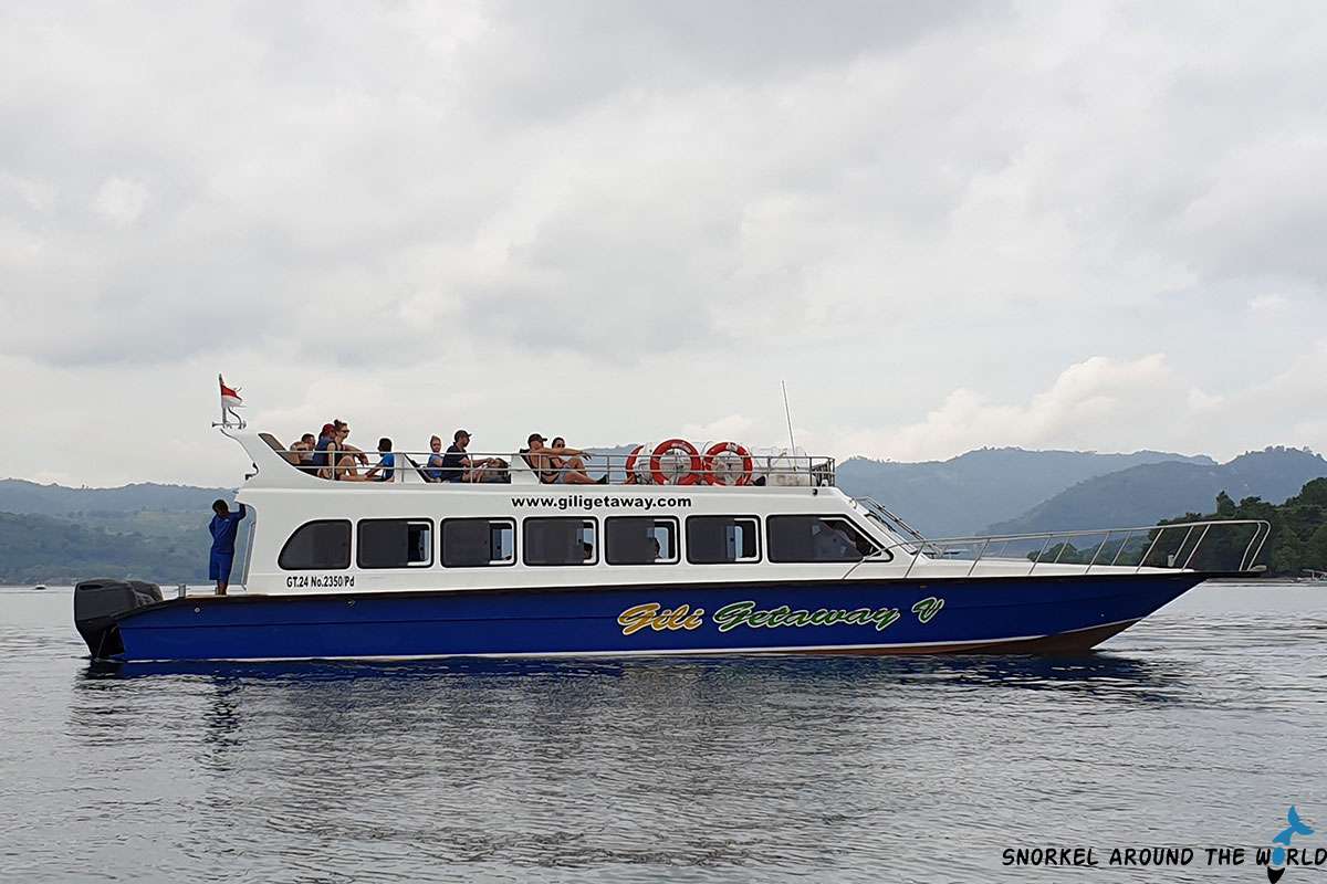 Gili Getaway speedboat transfer boat