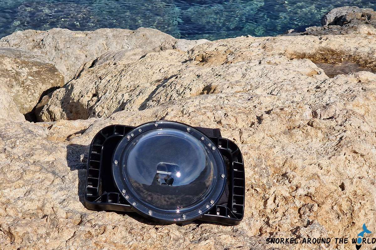GoPro Dome Port on the Beach
