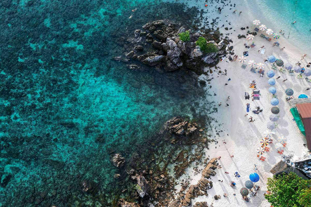 Khai Islands aerial photo
