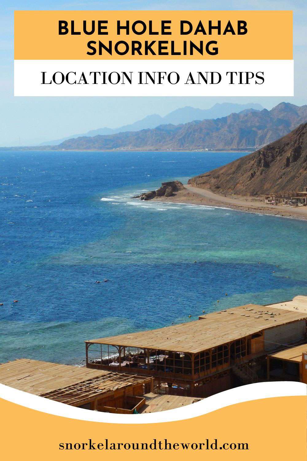 Snorkeling Blue Hole Dahab - Pinterest image