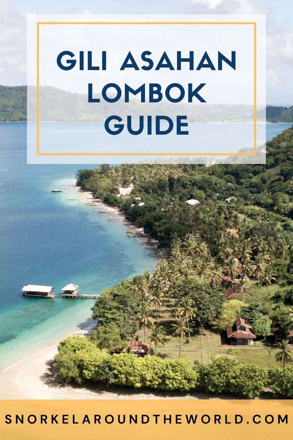 Gili Asahan guide - Lombok - Pinterest image