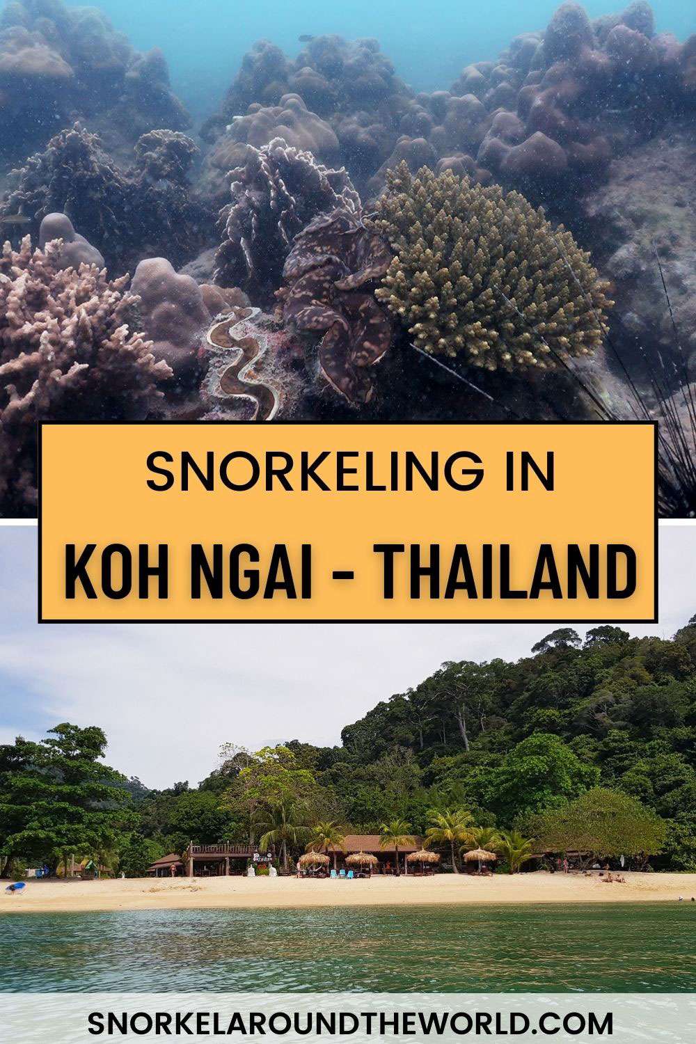 Koh Ngai Thailand Pinterest image