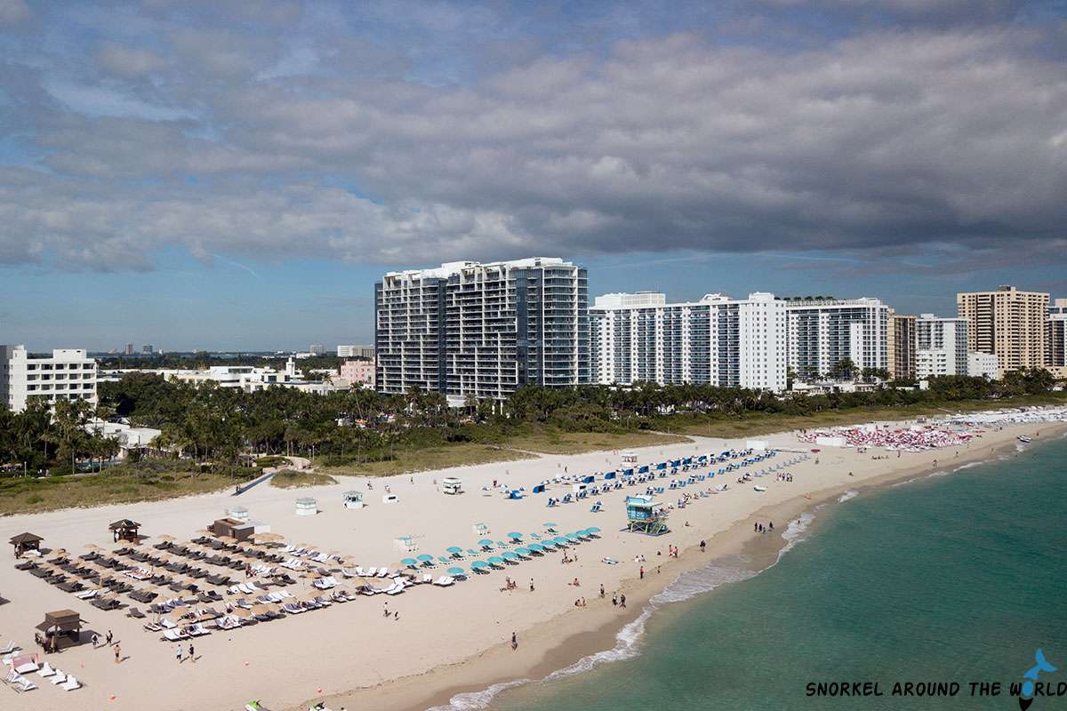 Miami South Beach in winter